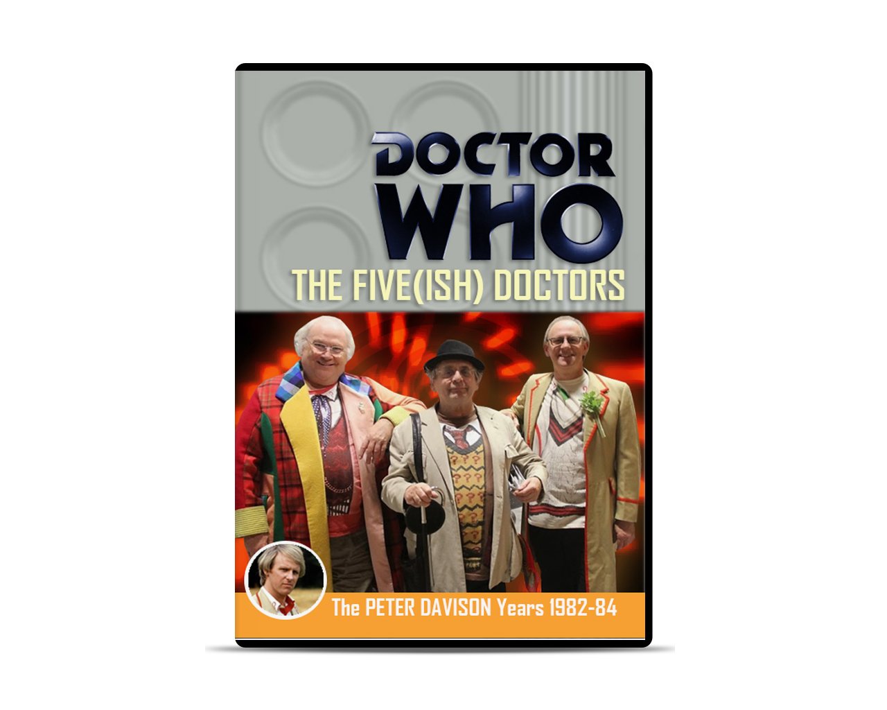 Doctor Who The Five ish Doctors DVD Art Work Case